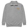 Old Gold Embroidered Logo 1/4 Zip Fleece Pullover | Premium | 2-3X