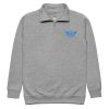 Aqua Embroidered Logo 1/4 Zip Fleece Pullover | Premium | 2-3X