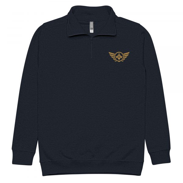 Old Gold Embroidered Logo 1/4 Zip Fleece | Premium | S-XL