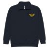Gold Embroidered Logo 1/4 Zip Fleece Pullover | Premium | 2-3X
