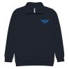 Aqua Embroidered Logo 1/4 Zip Fleece Pullover | Premium | 2-3X