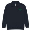 Kelly Green Embroidered Logo 1/4 Zip Fleece Pullover | Premium | 2-3X