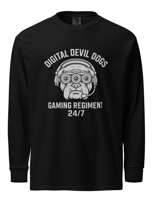 Digital Devil Dogs Long Sleeve | Premium Heavyweight | S-XL