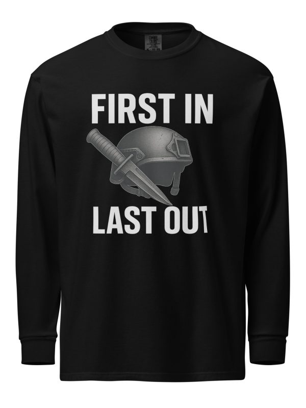 First In First Out Long Sleeve | Premium Heavyweight | S-XL
