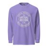 unisex-garment-dyed-heavyweight-long-sleeve-shirt-violet-front-68c19e77ddca2.jpg Virtual Battalion Real Brotherhood Long Sleeve | Premium Heavyweight | 2-3X