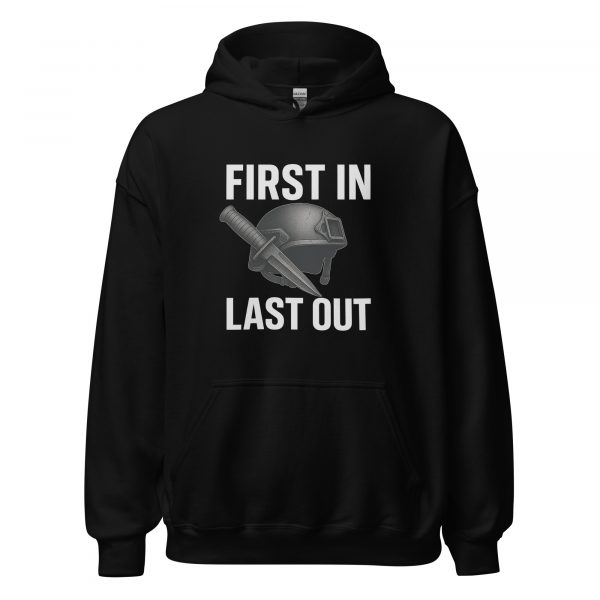 unisex-heavy-blend-hoodie-black-front-68b76cc729f6c.jpg First In Last Out Hoodie | Classic | S-XL