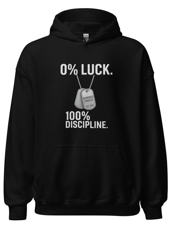 0% Luck 100% Discipline Hoodie | Classic | 2-5X