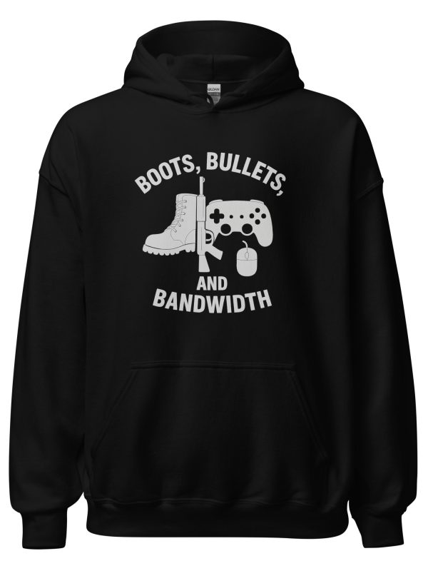 Boots, Bullets, and Bandwidth Hoodie | Classic | 2-5X