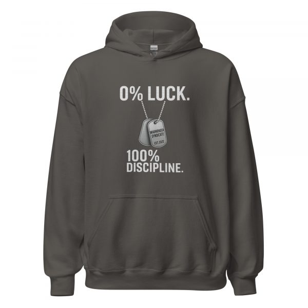 0% Luck 100% Discipline Hoodie | Classic | 2-5X