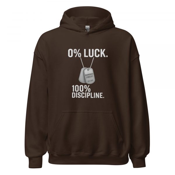 0% Luck 100% Discipline Hoodie | Classic | 2-5X
