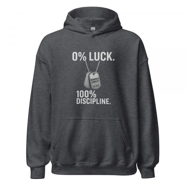 0% Luck 100% Discipline Hoodie | Classic | 2-5X