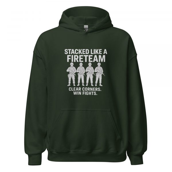 Stacked Like A Fireteam Hoodie | Classic | 2-5X