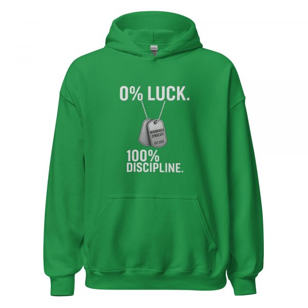 0% Luck 100% Discipline Hoodie | Classic | 2-5X