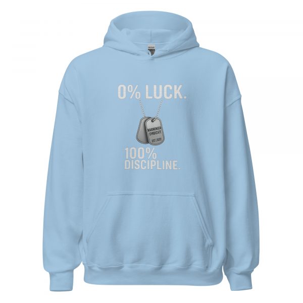 0% Luck 100% Discipline Hoodie | Classic | 2-5X
