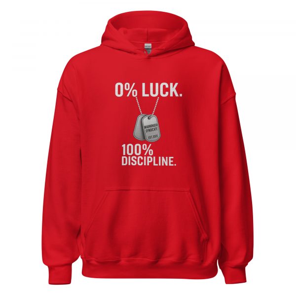 0% Luck 100% Discipline Hoodie | Classic | 2-5X