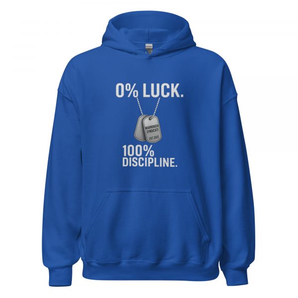 0% Luck 100% Discipline Hoodie | Classic | 2-5X