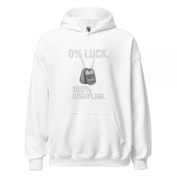 0% Luck 100% Discipline Hoodie | Classic | 2-5X