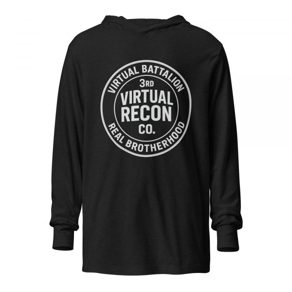 Virtual Battalion Real Brotherhood Hooded Long Sleeve | Premium Lightweight | 2X
