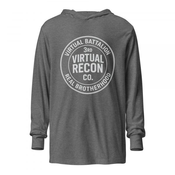 Virtual Battalion Real Brotherhood Hooded Long Sleeve | Premium Lightweight | S-XL