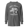 Boots, Bullets, and Bandwidth Hooded Long Sleeve | Premium Lightweight | 2X
