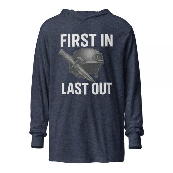 First In First Out Hooded Long Sleeve | Premium Lightweight | S-XL