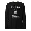 unisex-long-sleeve-tee-black-front-68c17c0bd2963.jpg 0% Luck 100% Discipline Long Sleeve | Select | 2X