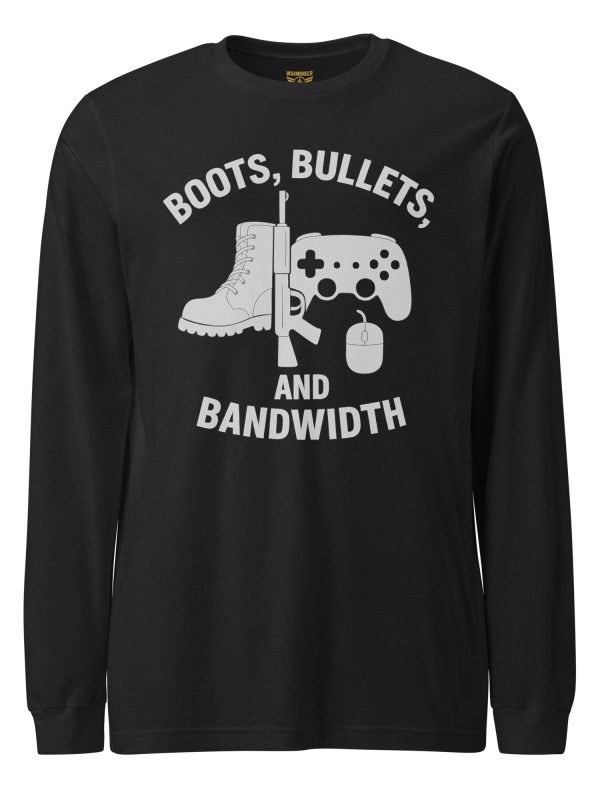 Boots, Bullets, and Bandwidth Long Sleeve | Select | 2X