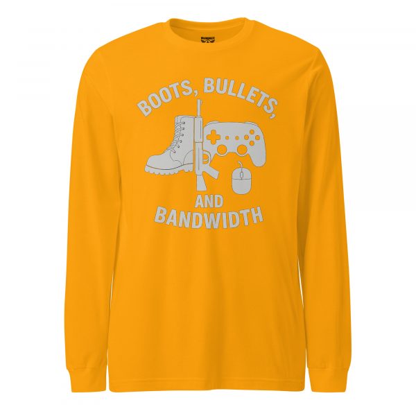 Boots, Bullets, and Bandwidth Long Sleeve | Select | 2X