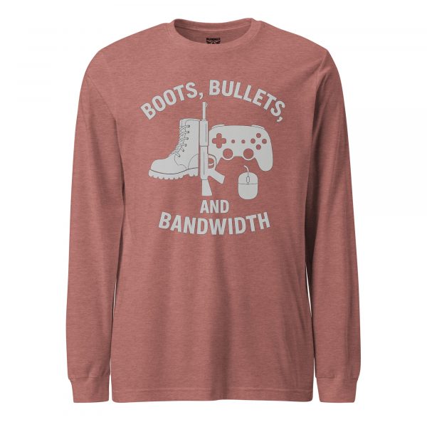 Boots, Bullets, and Bandwidth Long Sleeve | Select | 2X