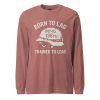 unisex-long-sleeve-tee-heather-mauve-front-68c17c7f23a84.jpg Born To Lag Trained To Lead Long Sleeve | Select | 2X