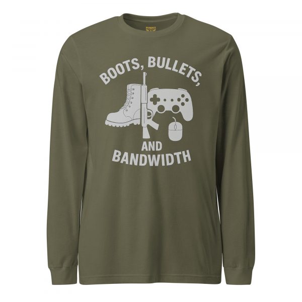 Boots, Bullets, and Bandwidth Long Sleeve | Select | 2X