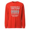 unisex-long-sleeve-tee-poppy-front-68b67cb8233cd.jpg Stacked Like A Fireteam Long Sleeve | Select | XS-XL