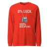 unisex-long-sleeve-tee-poppy-front-68c17c0bdf945.jpg 0% Luck 100% Discipline Long Sleeve | Select | 2X