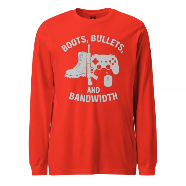 Boots, Bullets, and Bandwidth Long Sleeve | Select | 2X