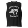 unisex-muscle-shirt-black-front-68c1714a37b63.jpg Boots, Bullets, and Bandwidth Muscle Shirt | Select | 2X