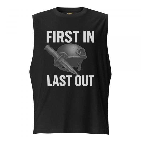 First In Last Out Muscle Shirt | Select | 2X