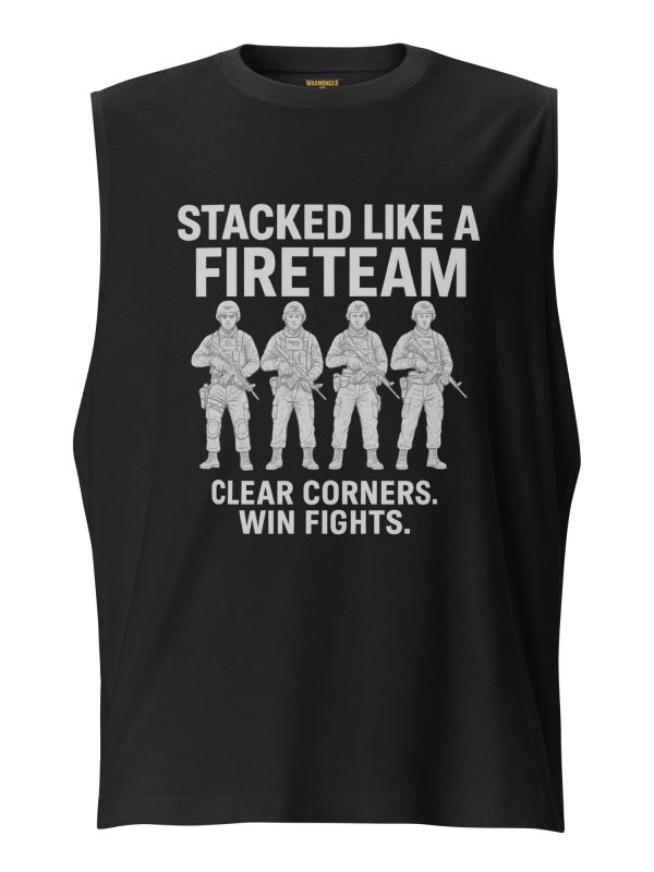 unisex-muscle-shirt-black-front-68c17278b9123.jpg Stacked Like A Fireteam Muscle Shirt | Select | 2X