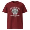 unisex-organic-cotton-t-shirt-burgundy-front-68bf39a398245.jpg Digital Devil Dogs Tee | Organic | 2-5X