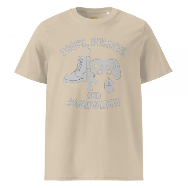 Boots, Bullets, and Bandwidth Tee | Organic | 2-5X