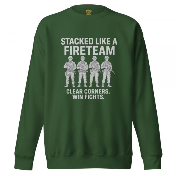 Stacked Like A Fireteam Crewneck | Premium | S-XL