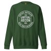 unisex-premium-sweatshirt-forest-green-front-68c345fd6bb91.jpg Virtual Battalion Real Brotherhood Crewneck | Premium | 2-3X