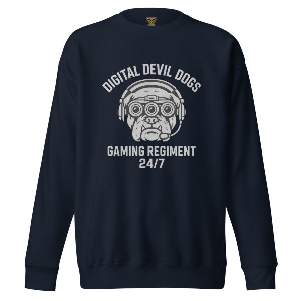 Digital Devil Dogs Crewneck | Premium | 2-3X