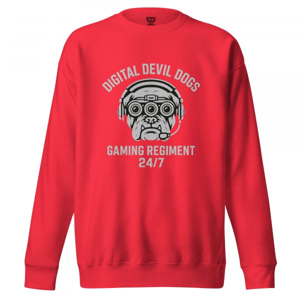 Digital Devil Dogs Crewneck | Premium | 2-3X