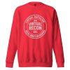 unisex-premium-sweatshirt-team-red-front-68c345fd6e6f3.jpg Virtual Battalion Real Brotherhood Crewneck | Premium | 2-3X