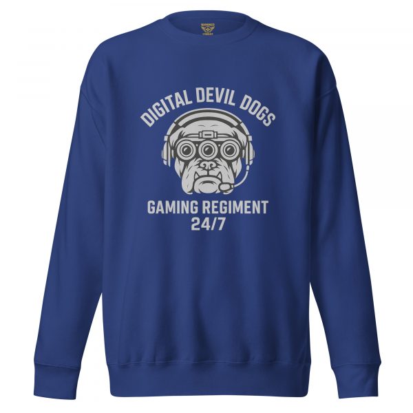Digital Devil Dogs Crewneck | Premium | 2-3X
