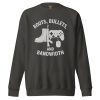 unisex-premium-sweatshirt-vintage-black-front-68b7ad69c295c.jpg Boots, Bullets, and Bandwidth Crewneck | Premium | S-XL