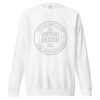 unisex-premium-sweatshirt-white-front-68c345fd74cad.jpg Virtual Battalion Real Brotherhood Crewneck | Premium | 2-3X