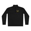 unisex-quarter-zip-pullover-black-front-68c347df414fb.jpg Gold Logo Lightweight 1/4 Zip Pullover | Select | 2-4X