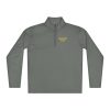 unisex-quarter-zip-pullover-grey-concrete-front-68b7bca7007a3.jpg Gold Logo Lightweight 1/4 Zip Pullover | Select | XS - XL