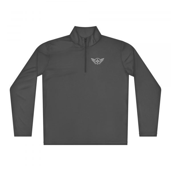 Grey Logo Lightweight 1/4 Zip Pullover | Select | 2-4X